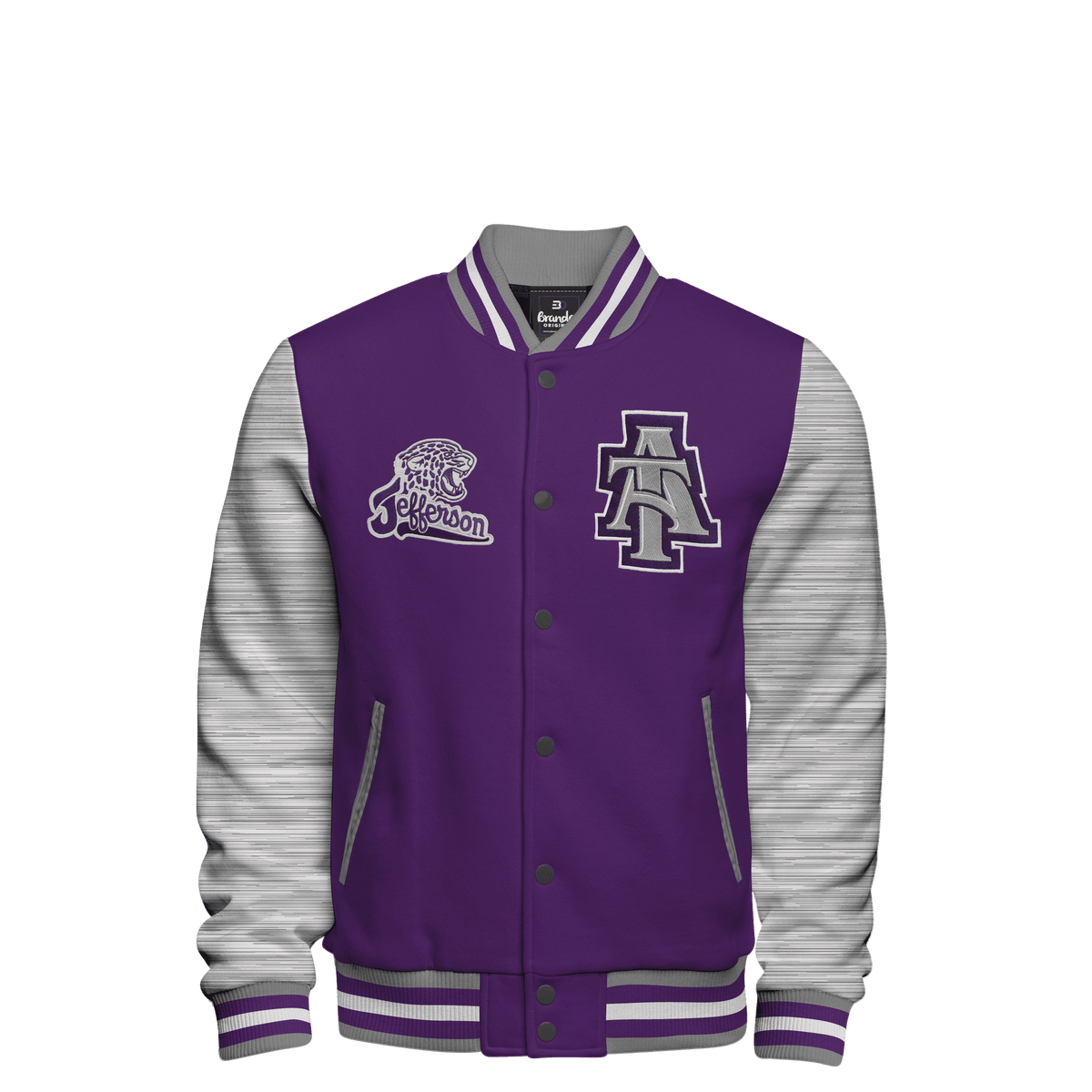 Retro Fleece Melton Varsity Jackets | SHOWROOM JUMBLE